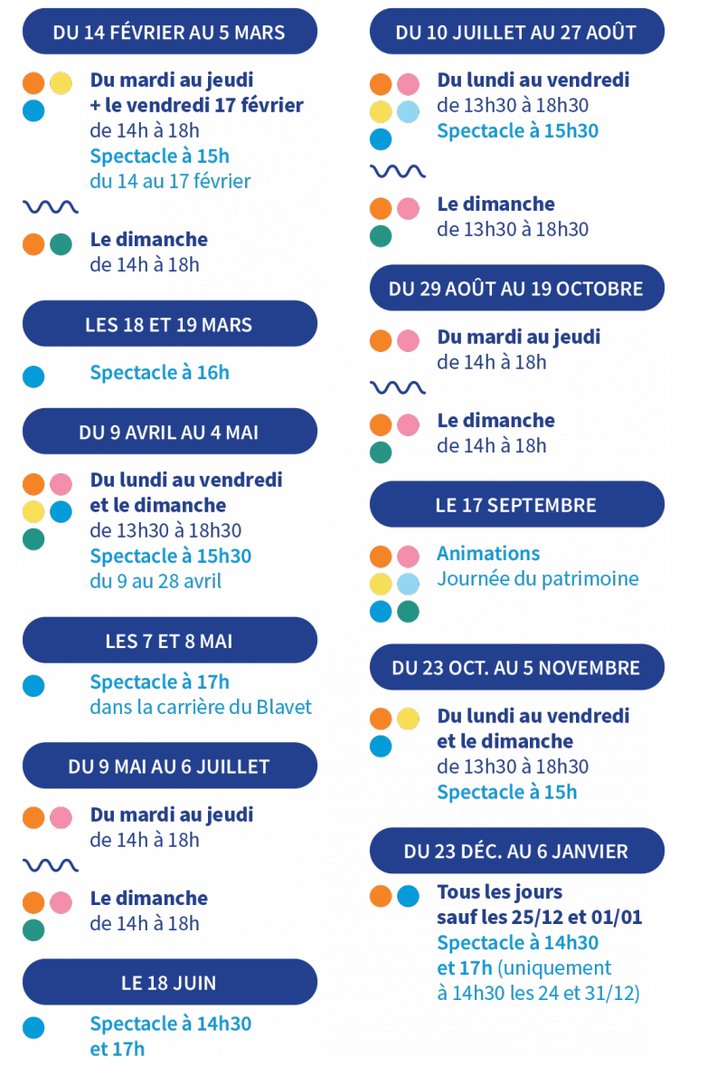 Horaire et Période d'ouverture du Haras d'Hennebont