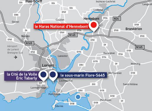 plan hennebont morbihan