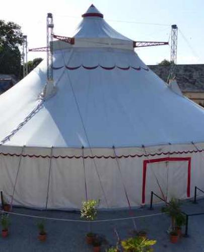Le chapiteau du Haras d'Hennebont