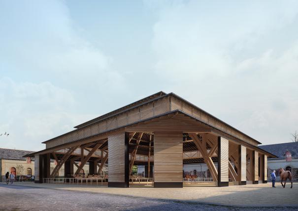 halle équestre haras hennebont