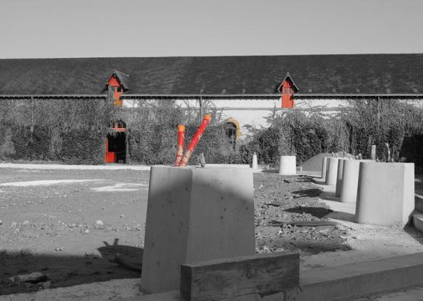 cour du puits travaux haras hennebont